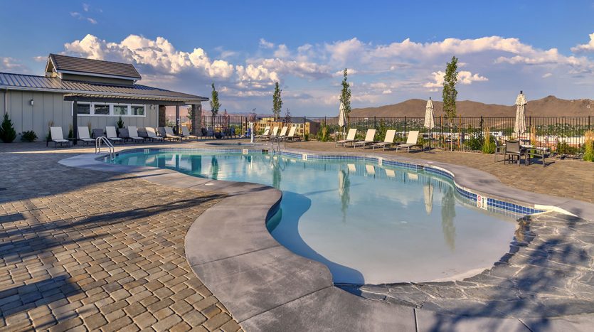 Carson Hills Apartments - Carson City NV - Clubhouse - Pool Deck