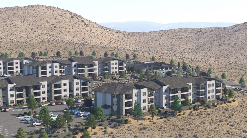 The Overlook at Keystone Canyon Apartments - Reno NV - Overview of Apartment Buildings